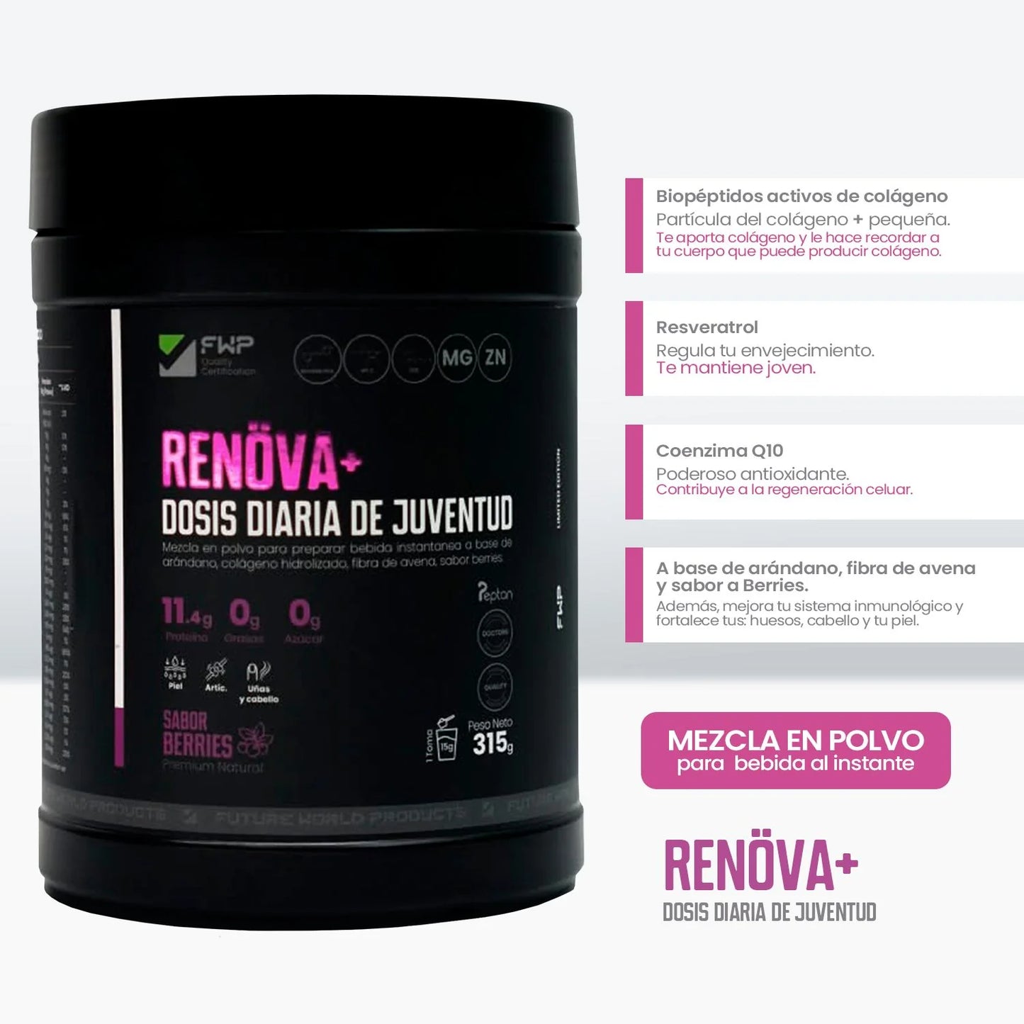 RENÖVA+ - Tu Dosis Diaria de Juventud y Vitalidad